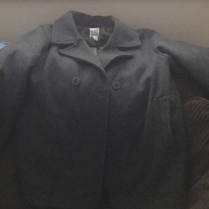 Black Child Pea Coat